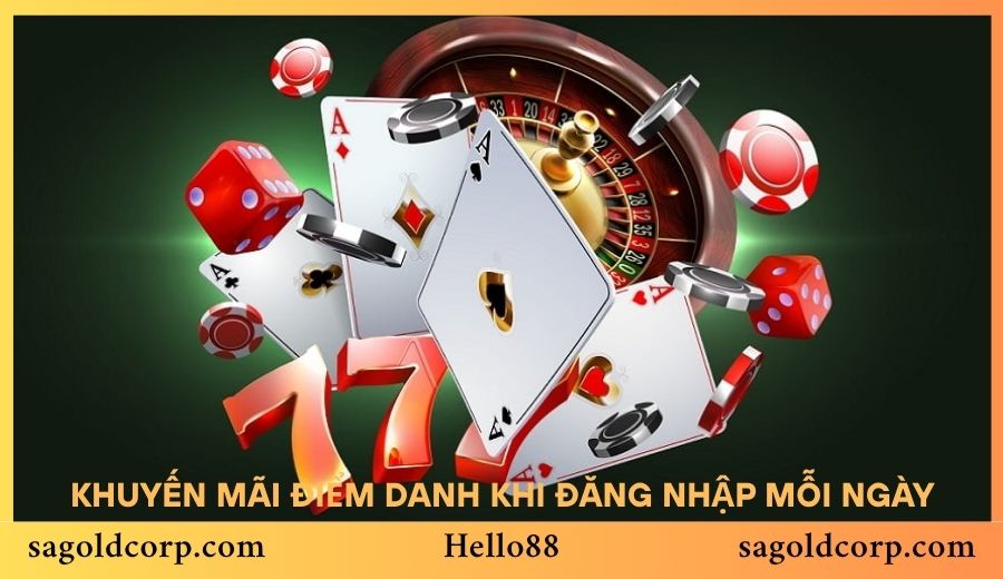 Đăng nhập hằng ngày tại Hello88 nhận thưởng lớn