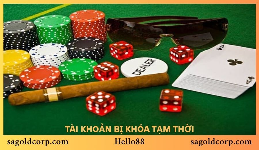 Tài khoản bị khóa tạm thời